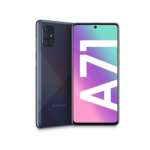 Celular Smartphone  Samsung Galaxy A71 /6GB/ 128GB/ Negro (Reacondicionado) - Negro