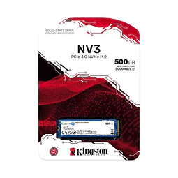 Disco Duro 500G NV3M.2 2280 NVMe SSD Upto 6000MB/s