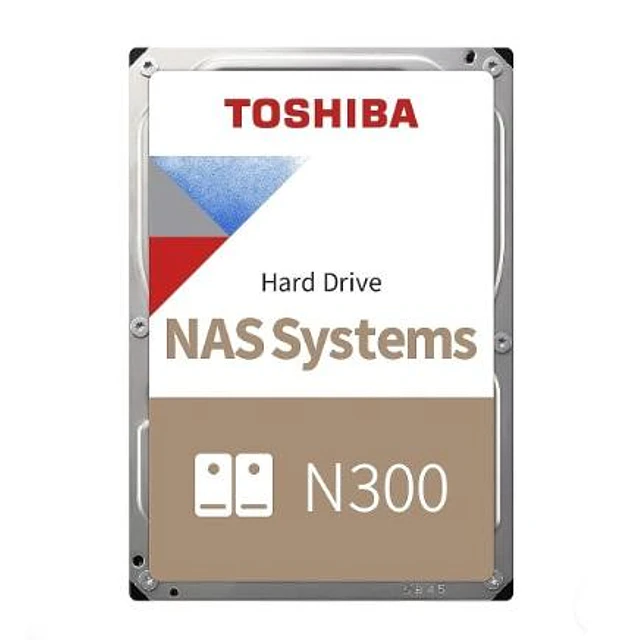 Disco Duro para NAS Toshiba N300 3.5", 22TB, SATA III, 6 Gbit/s, 7200RPM 512MB