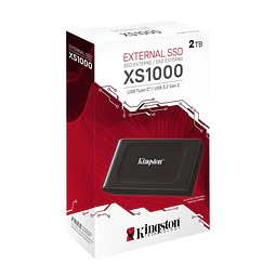 Disco Duro Kingston SSD Externo 2TB USB 3.2 GEN 2 XS1000 Po