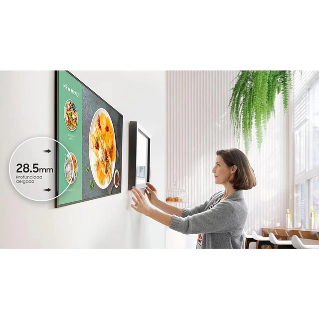 Monitor Crystal UHD 32 Signage QMC LH32QMCEBGCXZA