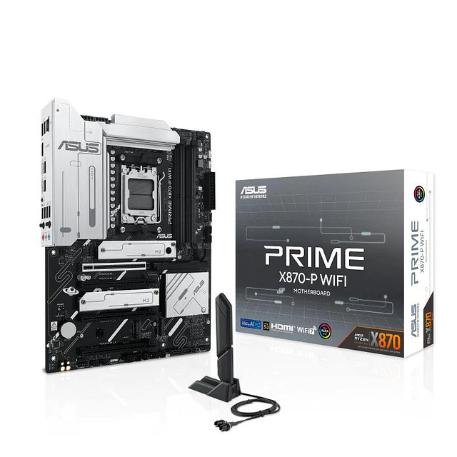 ASUS TARJETA MADRE PRIME X870-P WIFI DDR5/ 90MB1IS0-M0EAY0