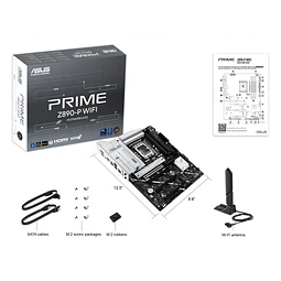 ASUS TARJETA MADRE PRIME Z890-P WIFI DDR5/ 90MB1I70-M0EAY0