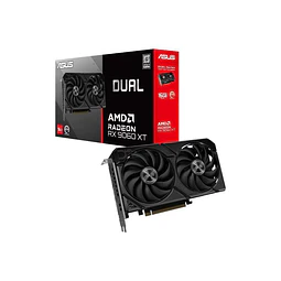 ASUS TARJETA VIDEO RX-9060XT DUAL 16G GDDR6 /1 HDMI/2DP