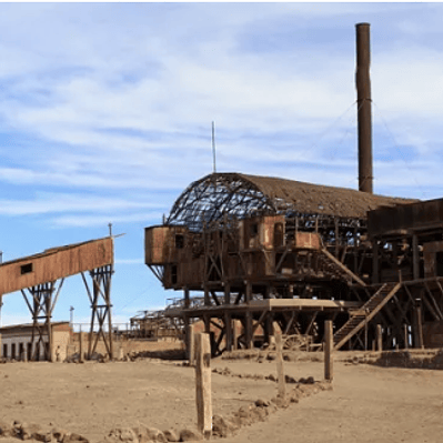 Tour Oficinas Salitreras Santa Laura medio día 