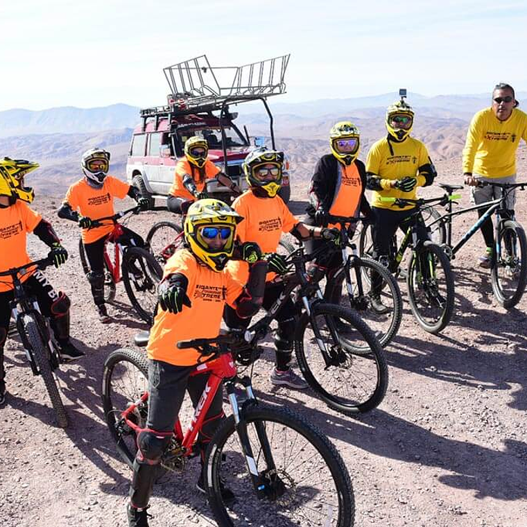  Clase de  Downhill en el  Cerro Tarapacá Iquique 2