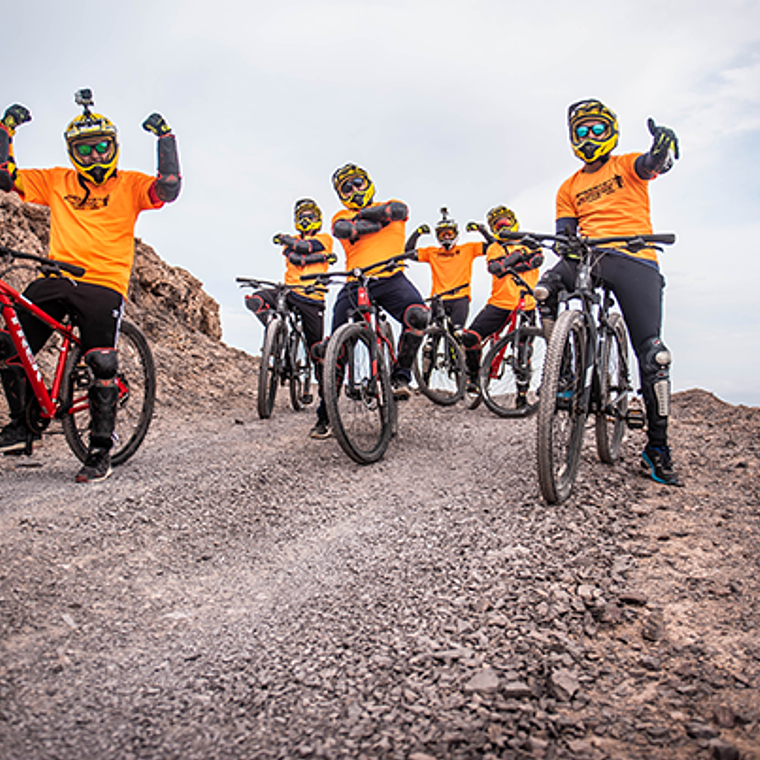  Clase de  Downhill en el  Cerro Tarapacá Iquique 1