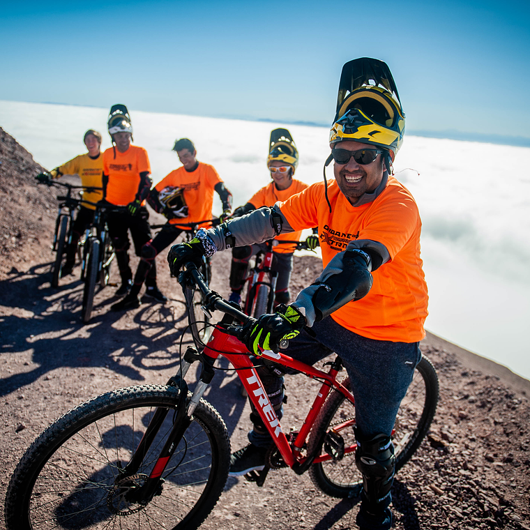  Clase de  Downhill en el  Cerro Tarapacá Iquique 7