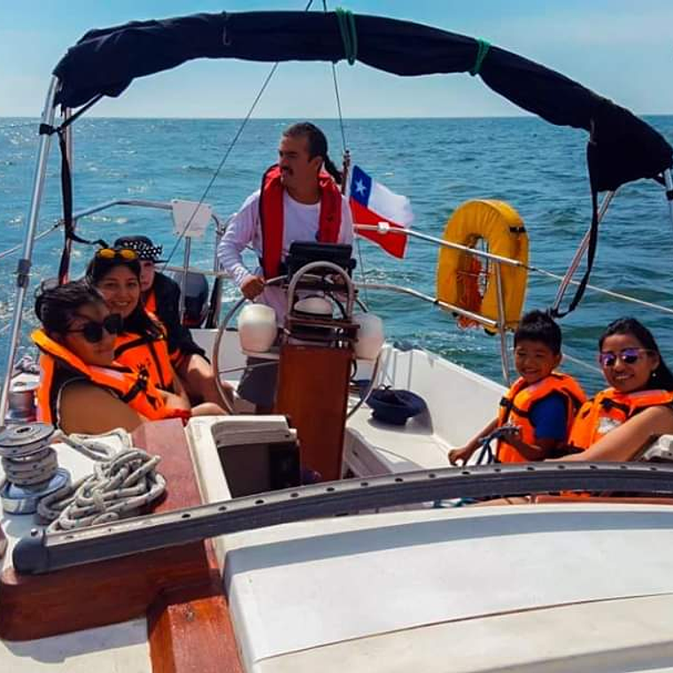 Navegación a vela por la costa de Iquique 5