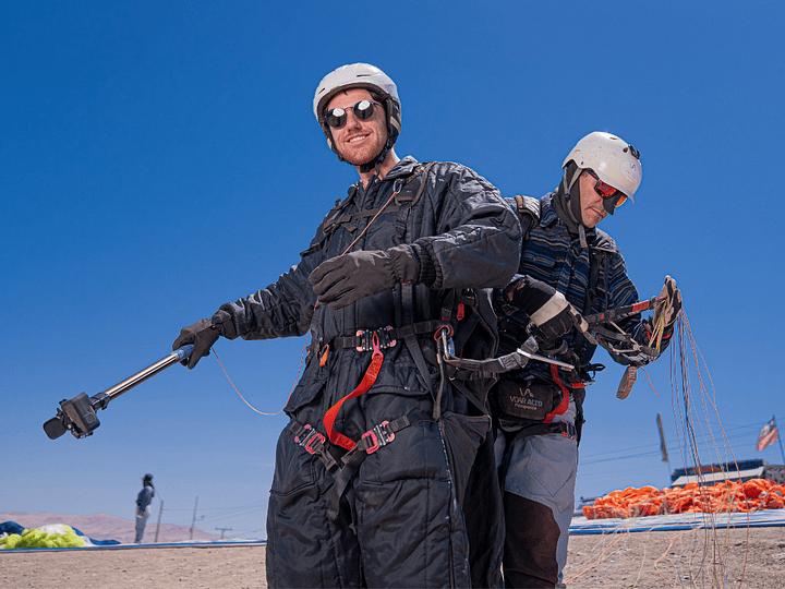 ¿Qué ropa es adecuada para volar en parapente?