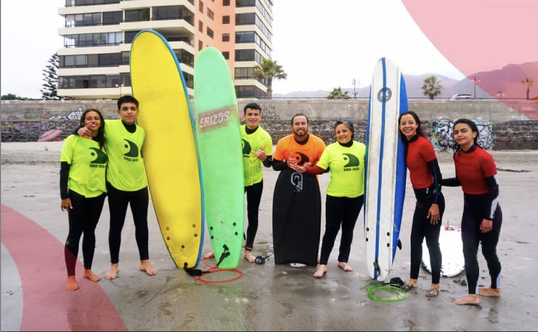 🥇ESCUELAS y CLASES de SURF IQUIQUE