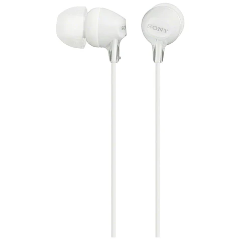 Sony MDR-EX15AP con Micrófono Blanco