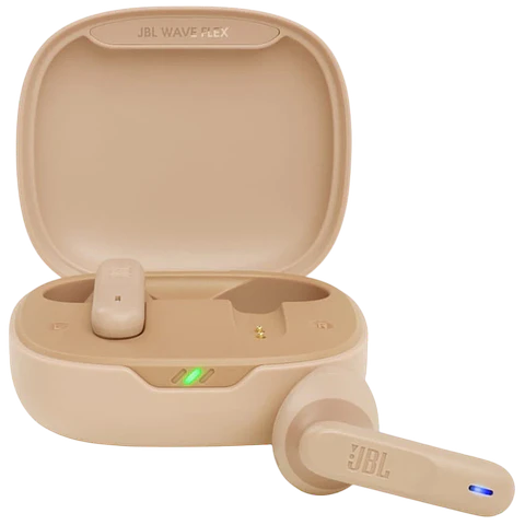 JBL Wave Flex Beige - Auriculares Bluetooth