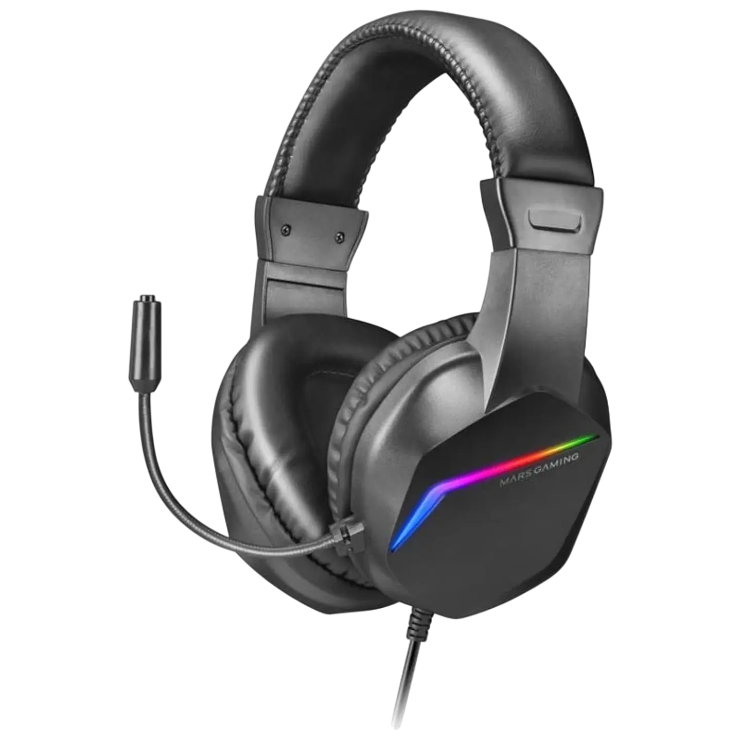 Mars Gaming MH122 FRGB Negro - Auriculares Gaming 1