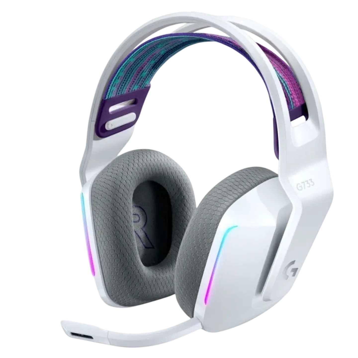 Logitech G G733 Inalámbrico RGB Blanco - Auriculares Gaming 1