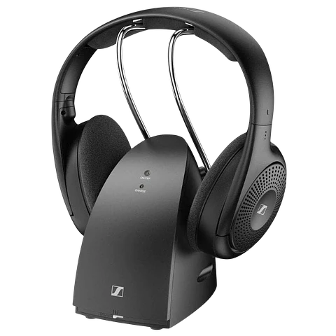 Sennheiser RS 120-W Transmisión digital LE Audio Negro de televisión