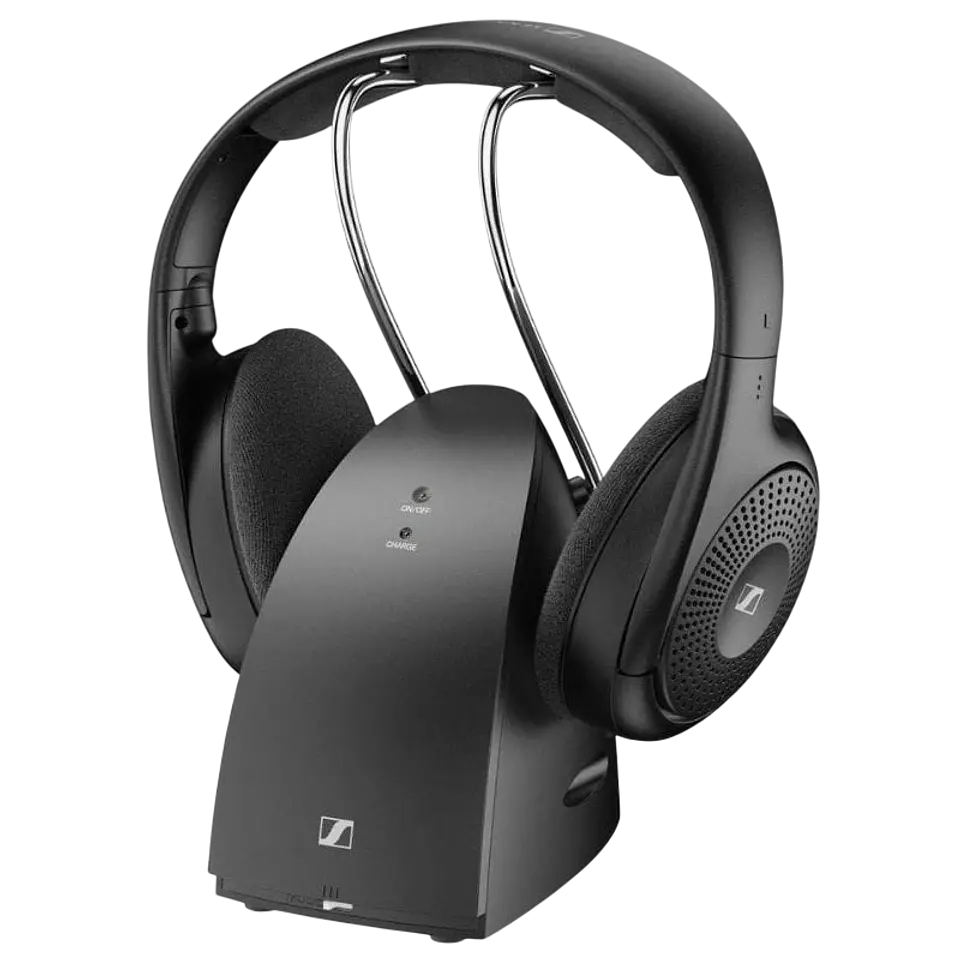 Sennheiser RS 120-W Transmisión digital LE Audio Negro de televisión 1