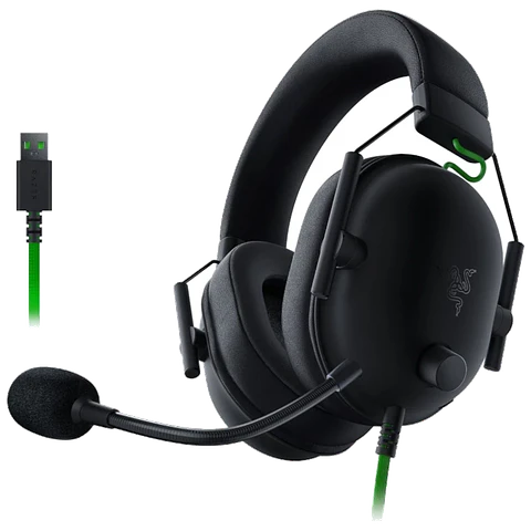 Razer Blackshark V2 X USB Cancelación de ruido Negro/Verde