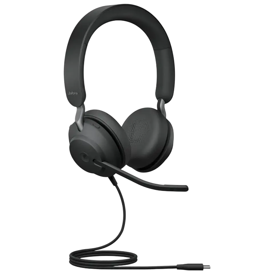 Jabra Evolve2 40 SE MS Stereo USB-C Negro 1