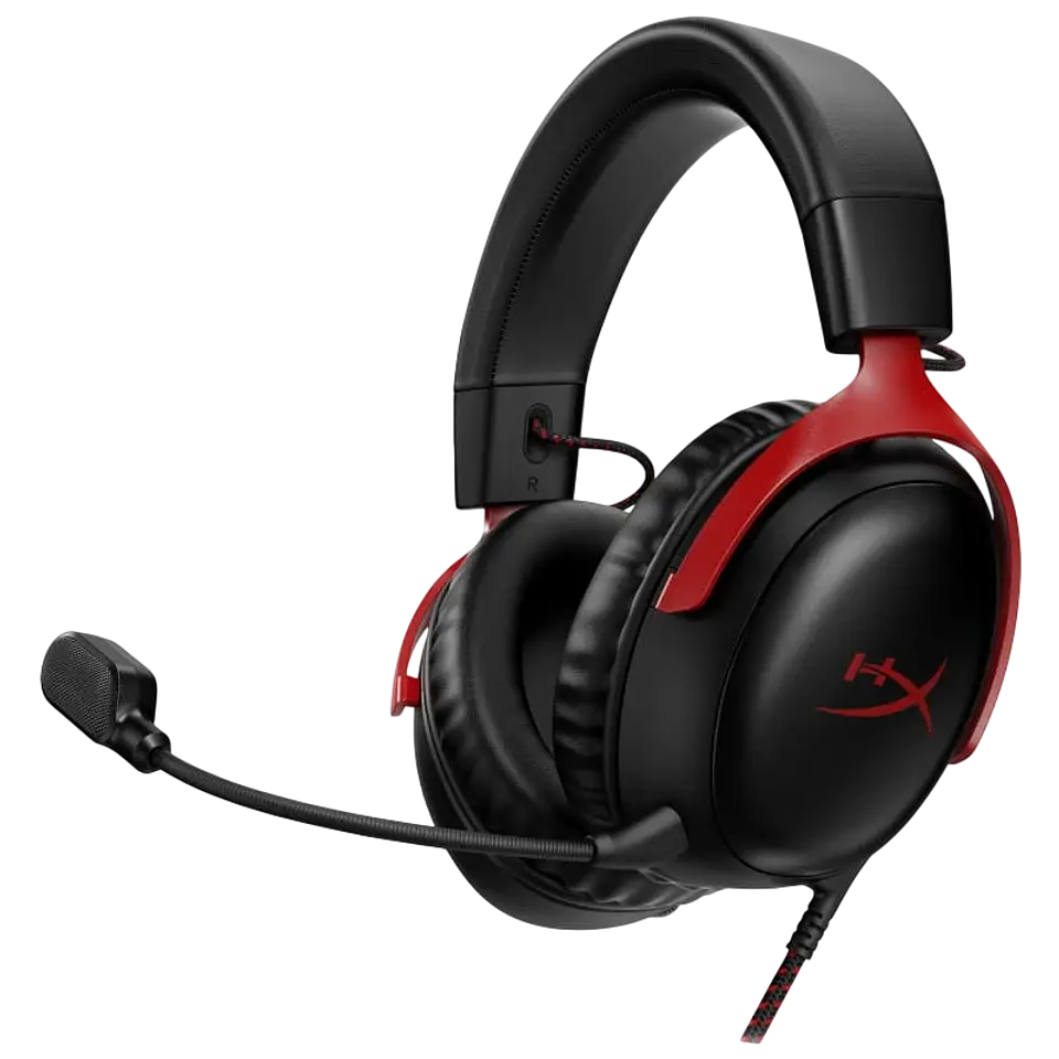 HyperX Cloud III Negro y rojo 1