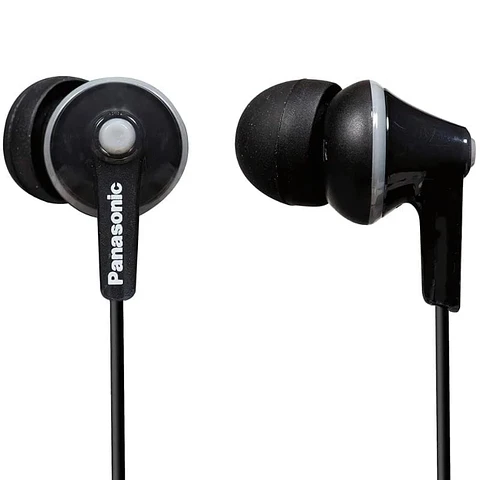 Panasonic RP-HJE125E-A OctaRib Negro Alámbrico