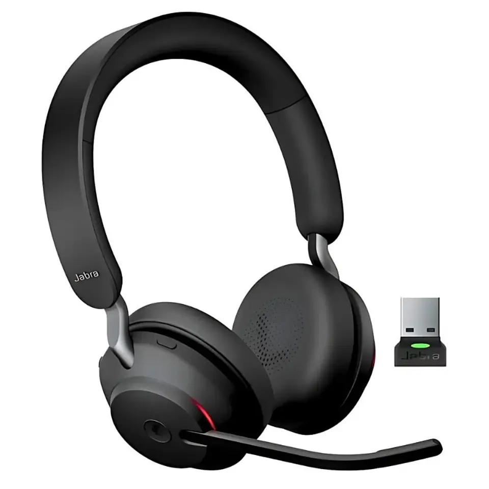 Jabra Evolve2 65 MS Stereo (USB-A) Negro 1