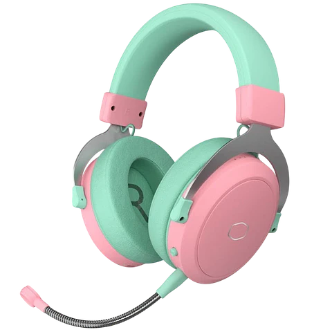 Cooler Master CH351-MC  Rosa/Verde - Auriculares Gaming