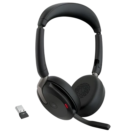 Jabra Evolve2 65 Flex estereo USB-A Negro
