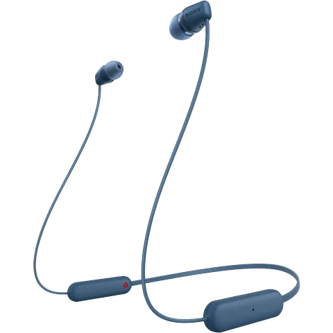 Sony WI-C100 Bluetooth Azul - Auriculares Bluetooth