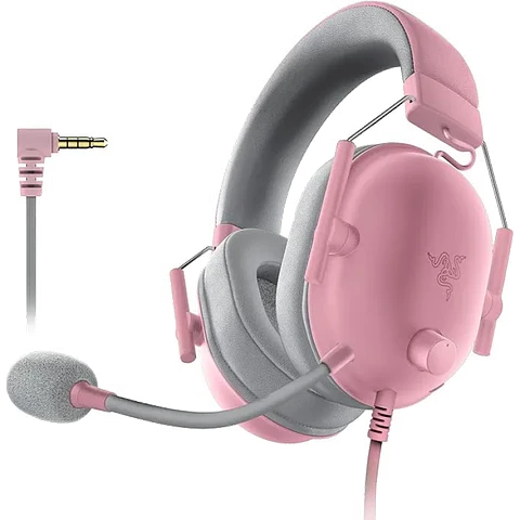 Razer Blackshark V2 X Rosa– Auriculares Gaming con cable