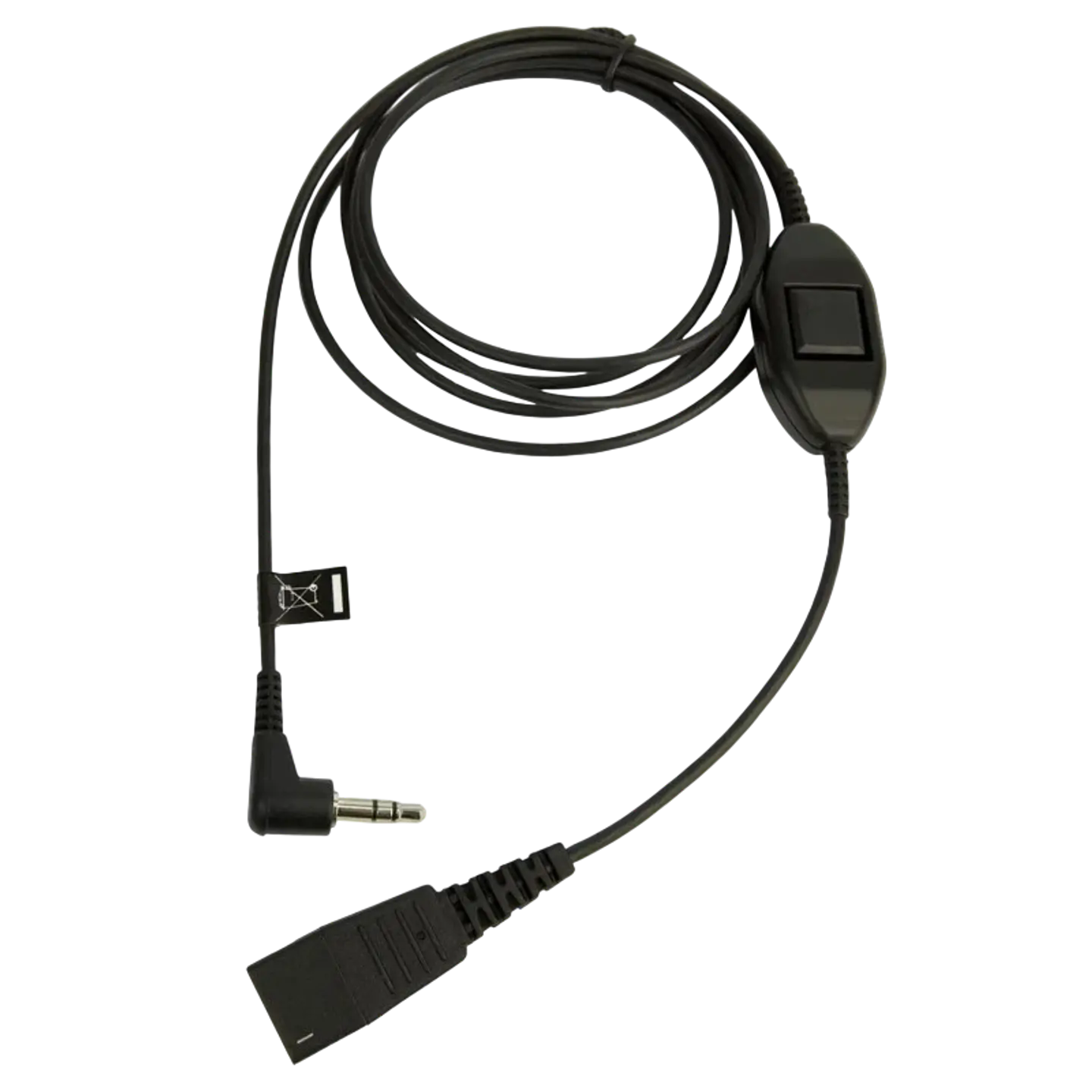 Cable Jabra 8735-019 QD/3,5mm Negro 1