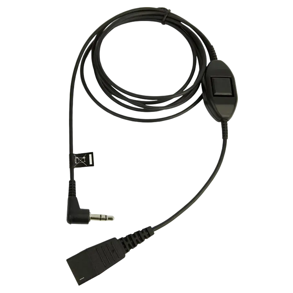 Cable Jabra 8735-019 QD/3,5mm Negro 1