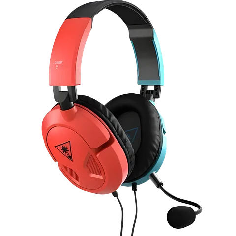 Turtle Beach Recon 50 Azul, Rojo - Auriculares Gaming para Nintendo Switch