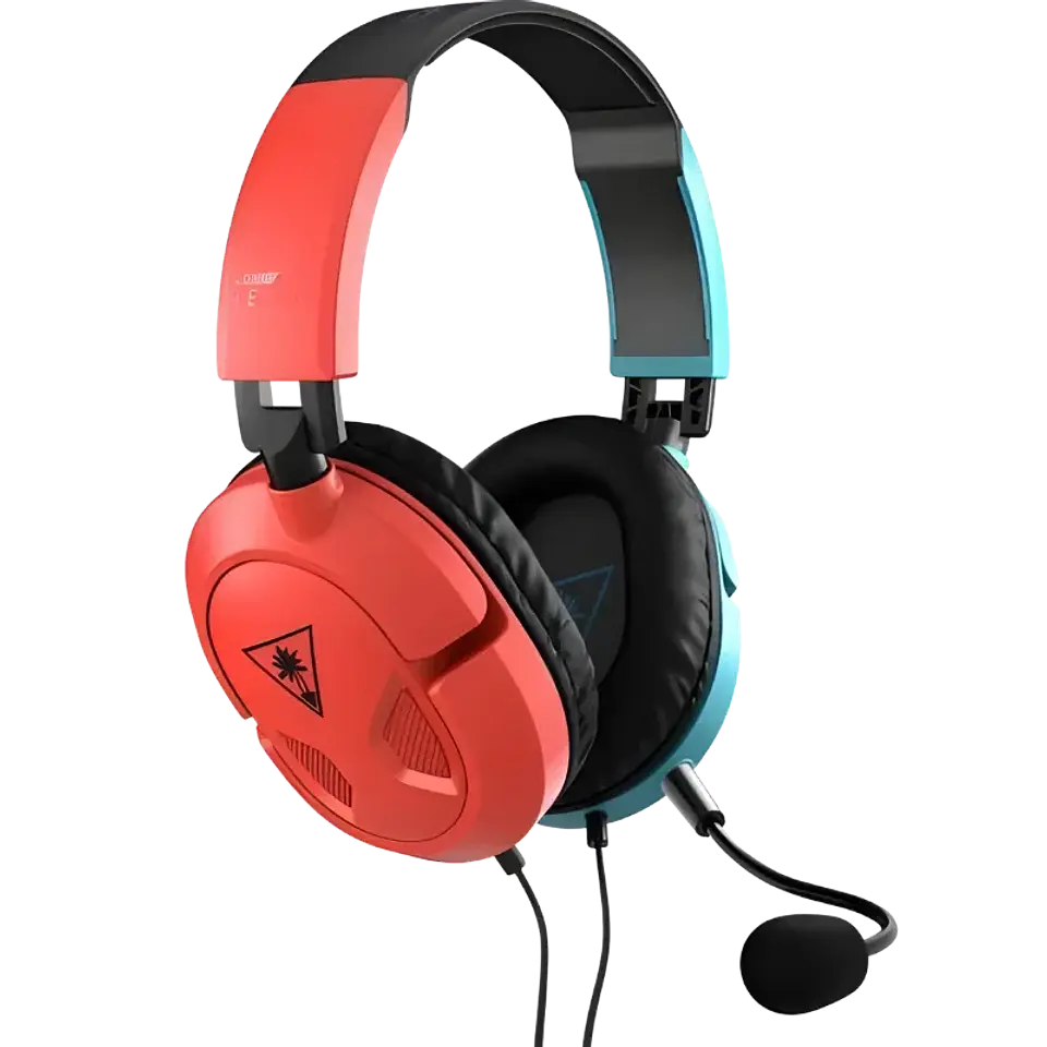 Turtle Beach Recon 50 Azul, Rojo - Auriculares Gaming para Nintendo Switch 1