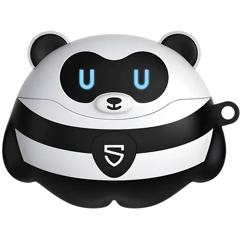 Funda de panda para SoundPEATS PearlClip Pro