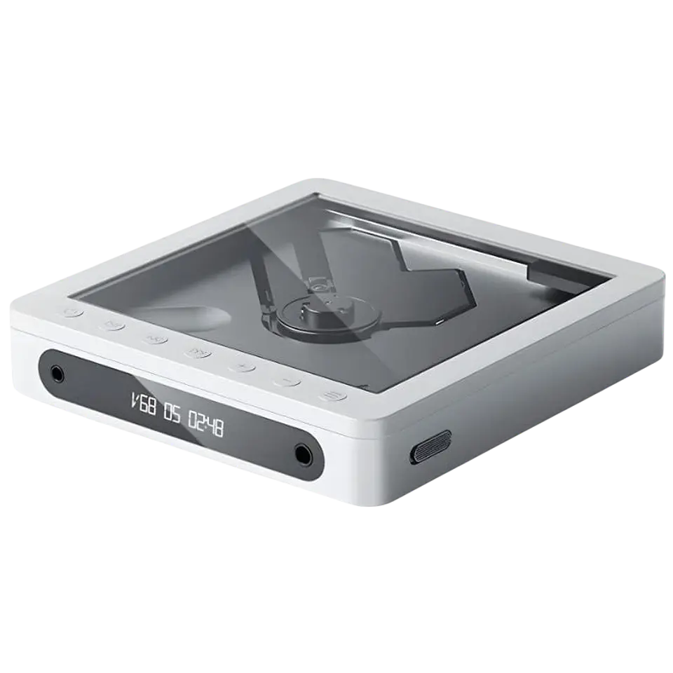 FiiO DM13 BT Transparente - Reproductor de CD portátil con Bluetooth aptx HD 1