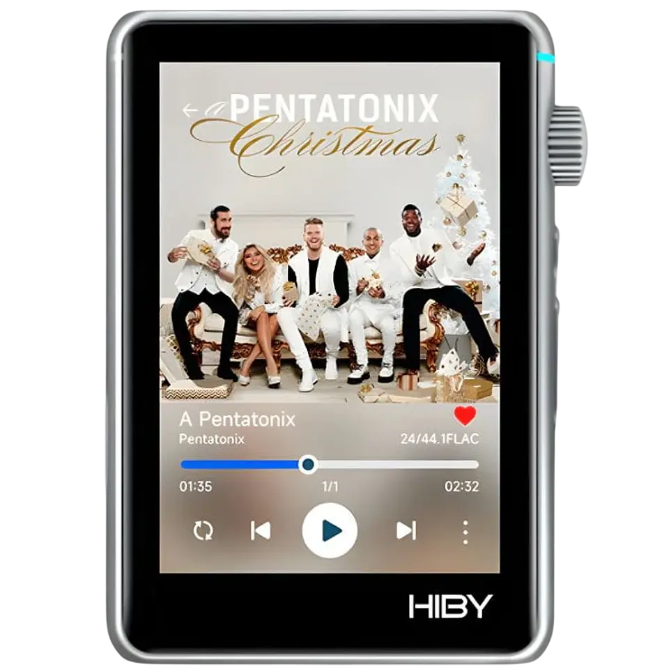 Hiby R3 II 2025 Plata - Reproductor de Audio Hi-Res 1