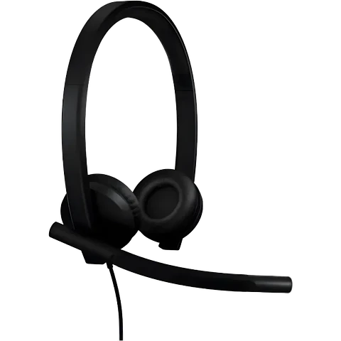 Logitech Auriculares H570e Stereo MS USB-C / 981-001431 Negro