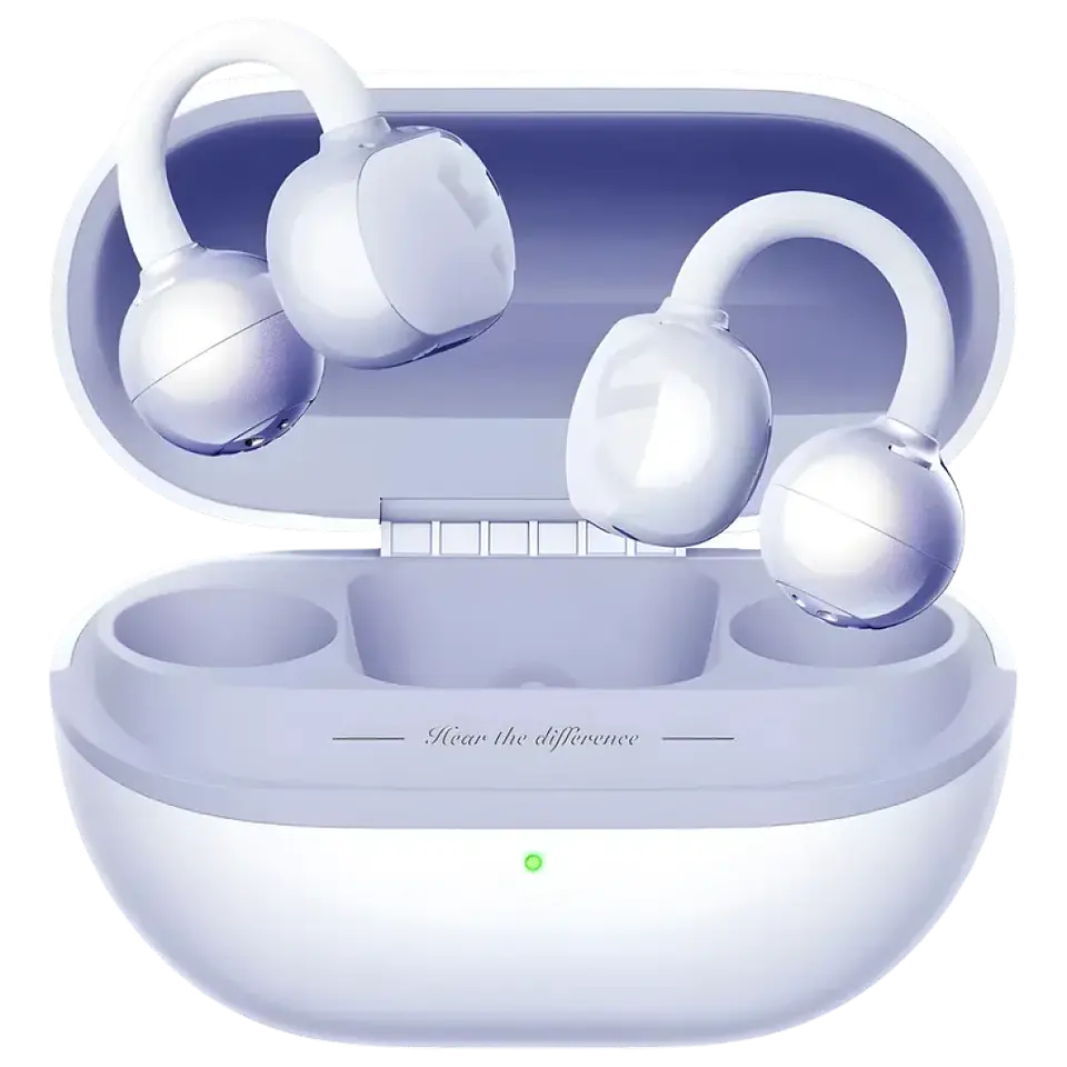 SoundPEATS POP Clip TWS Morado 1