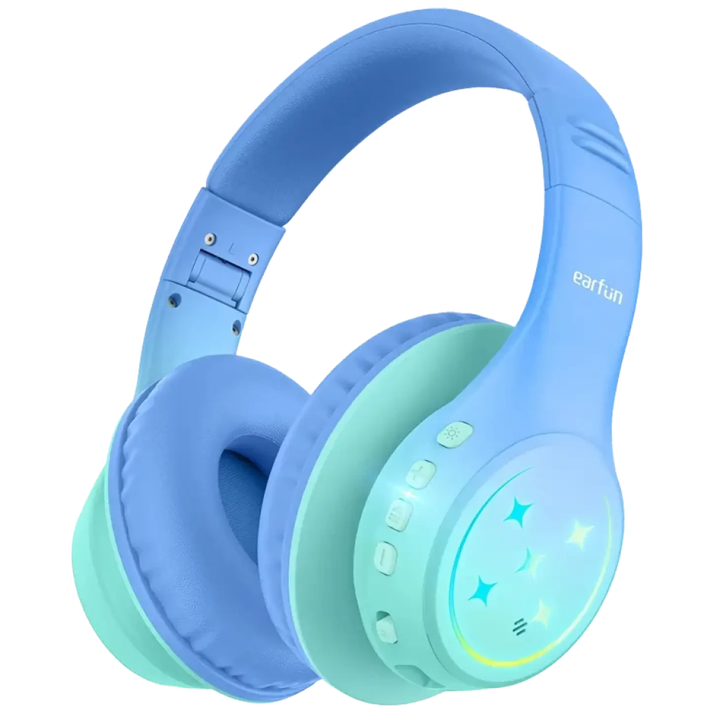Earfun K4 con RGB Bluetooth Green - Auriculares para niños 1