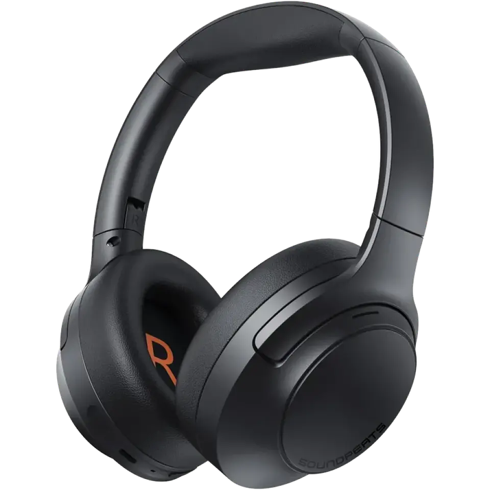 SoundPEATS Cove Pro Cancelación Activa Híbrida con Hi-Res Dual Gold con LDAC - Auriculares de Diadema Plegables Inalámbricos 1