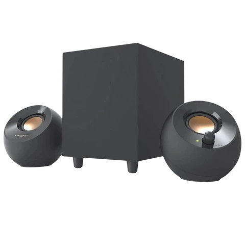 Creative Pebble Plus Negro