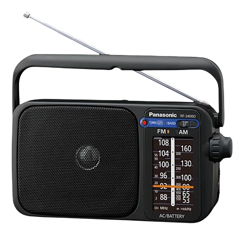Panasonic RF-2400D AM/FM Negro