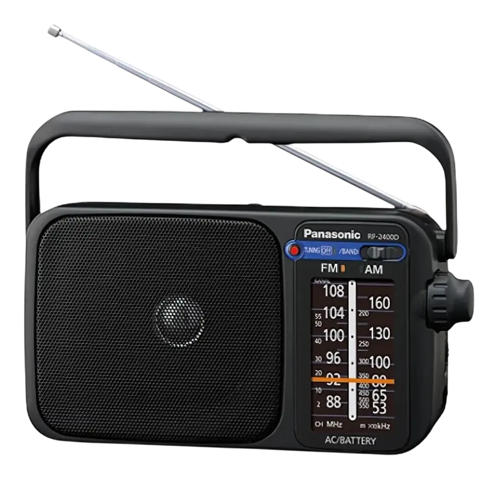 Panasonic RF-2400D AM/FM Negro 1