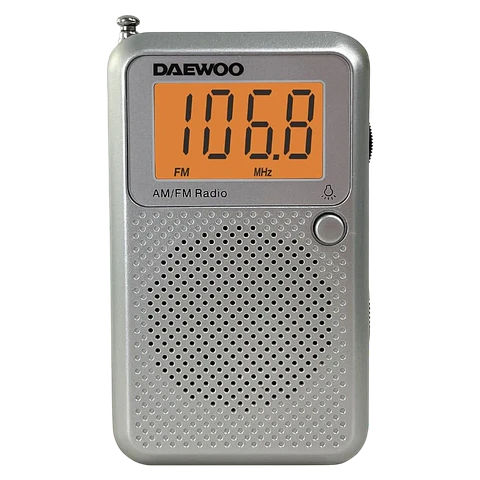 Daewoo DW1115 Gris - Radio Portátil