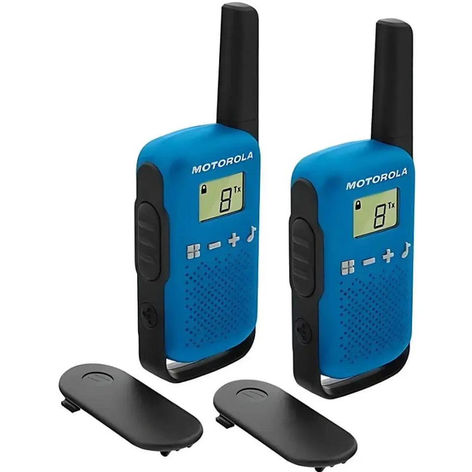 Motorola TALKABOUT T42 Pack 2 Walkie-Talkie Azul 1