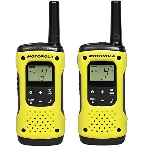 Motorola Talkabout T92 H2O two-way radios 16 canales 446.00625 - 446.19375 MHz Negro, Amarillo