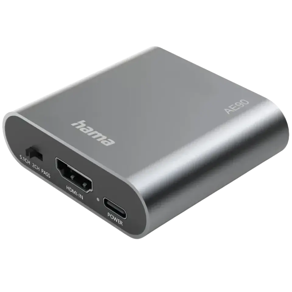 Hama AE-90 - Extractor/Divisor de audio HDMI 4K 1
