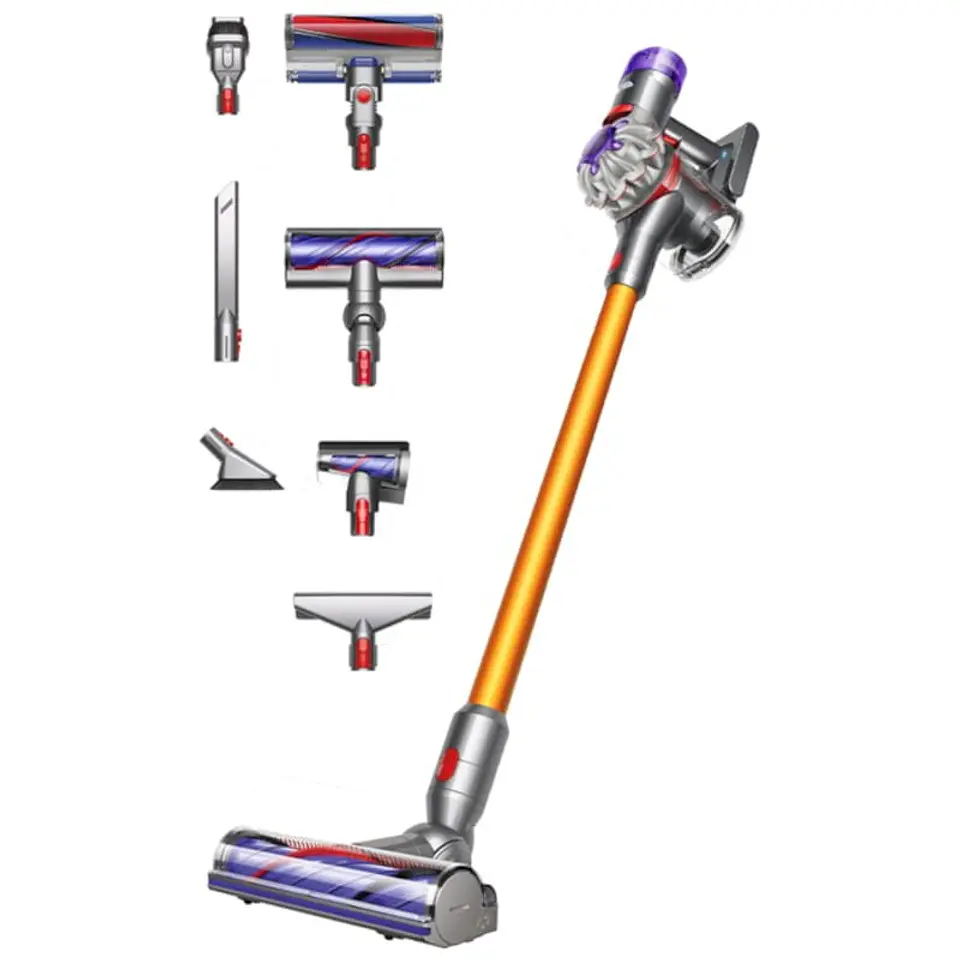 Dyson V8 Absolute Plata/Amarillo 1