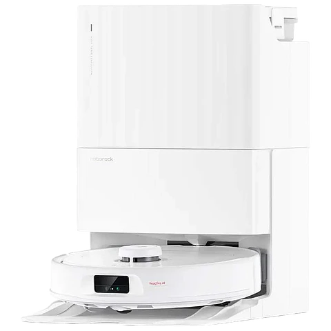 Roborock Qrevo MaxV Blanco con Base de autolimpieza